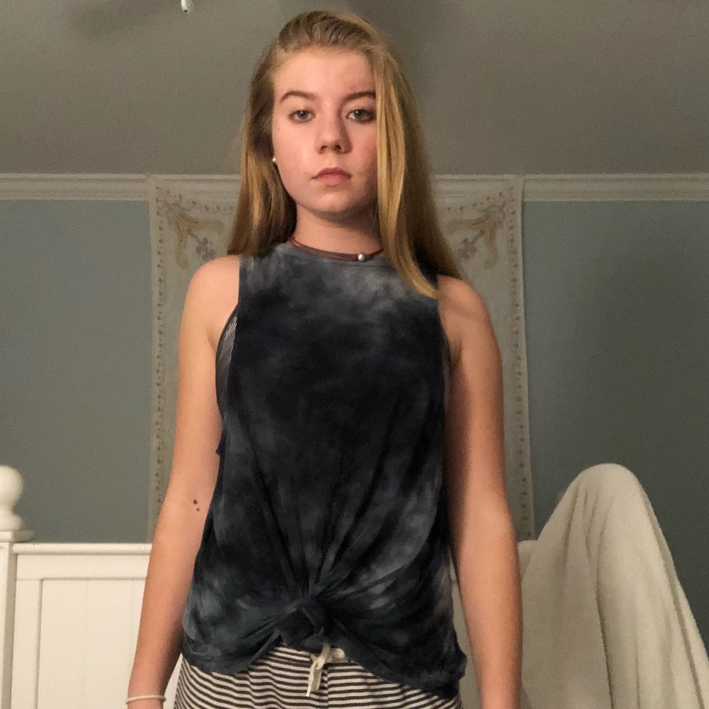 American eagle Muscle Tank tie dye.